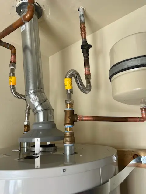Water heater installation and plumbing repair in Jeannette